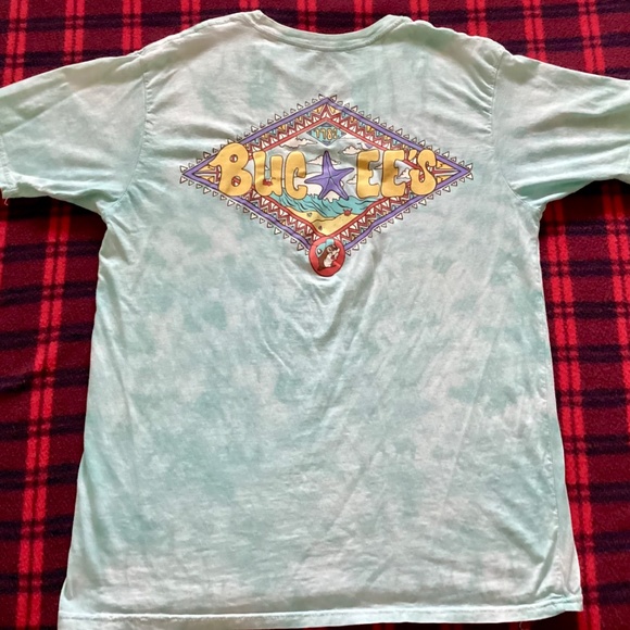 Buc-ee’s ladies tie dyed Large Shirt! - Picture 2 of 5